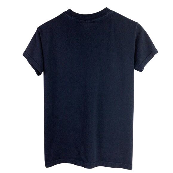 Vintage Cyndi Lauper At Last tour T Shirt Blue navy Small - Picture 5 of 5